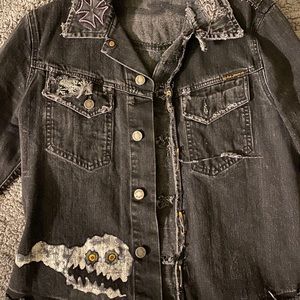 Custom Nudie Jean Jacket size M